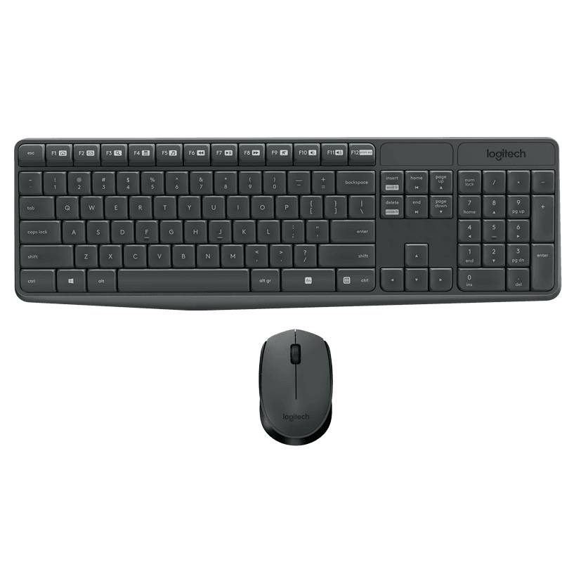 LOGITECH MK235 '1 LOGITECH MK235 WIRELESS KEYBOARD PACK  (Clavier + Souris)